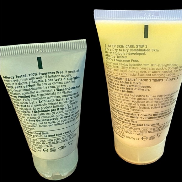 NWOT Clinique Skin Care Moisturizing Lotion Duo. - Picture 2 of 2